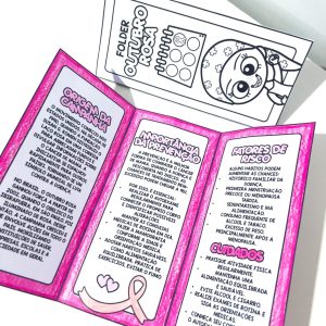 Folder Informativo Outubro Rosa - Outubro Rosa