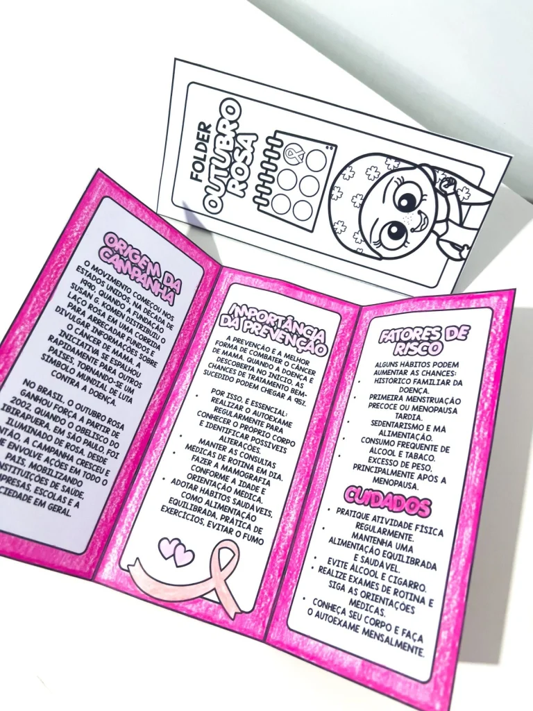 Folder Informativo Outubro Rosa — foto 5