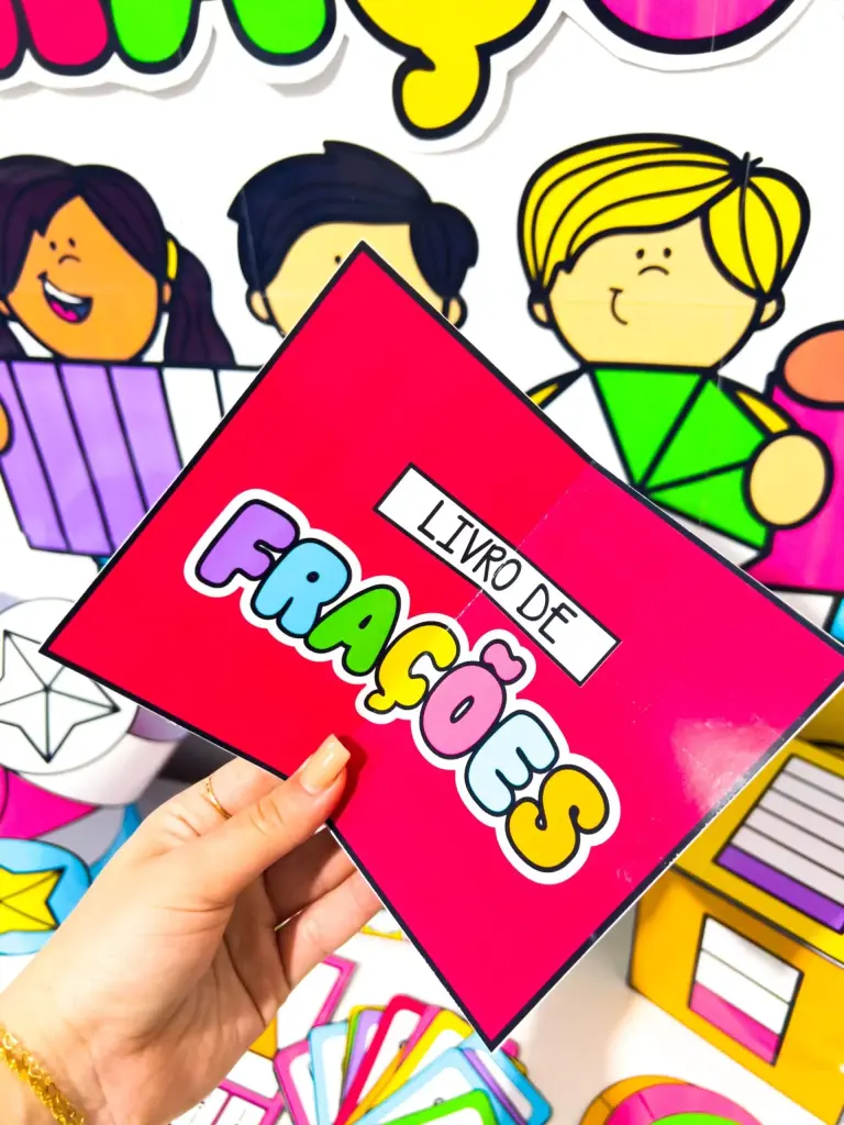 Kit de Frações com Jogos e Painel — foto 7