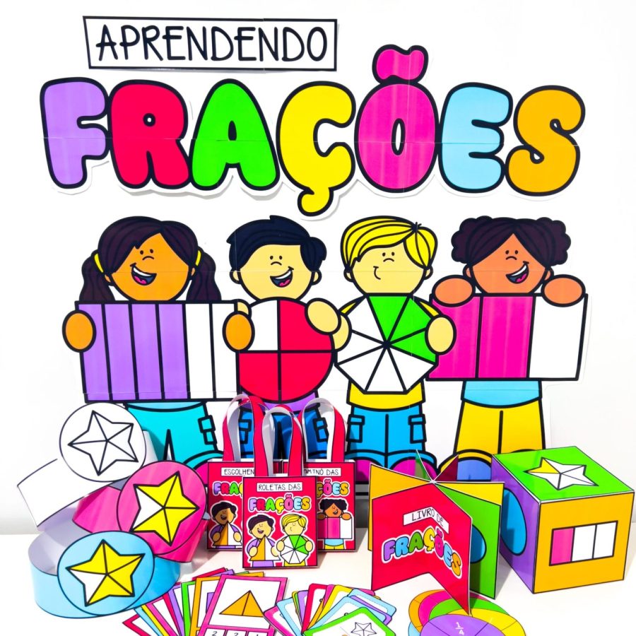 Kit Aprendendo Frações - Matemática - Pedagogia de Ideias Kit Aprendendo Frações - Matemática