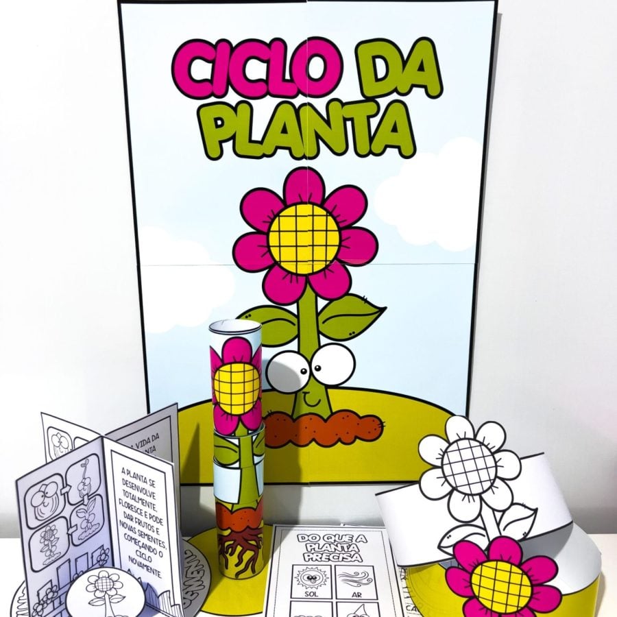 Kit Ciclo da Planta - Ciências - Pedagogia de Ideias Kit Ciclo da Planta - Ciências