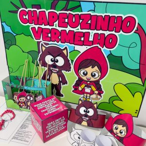 Kit Conto Chapeuzinho Vermelho - Educação Infantil - Pedagogia de Ideias Kit Conto Chapeuzinho Vermelho - Educação Infantil