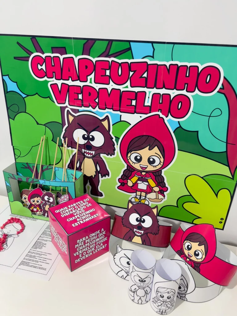 Kit Chapeuzinho Vermelho para Contação — foto 10