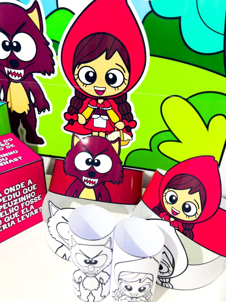 Kit Chapeuzinho Vermelho para Contação — foto 11