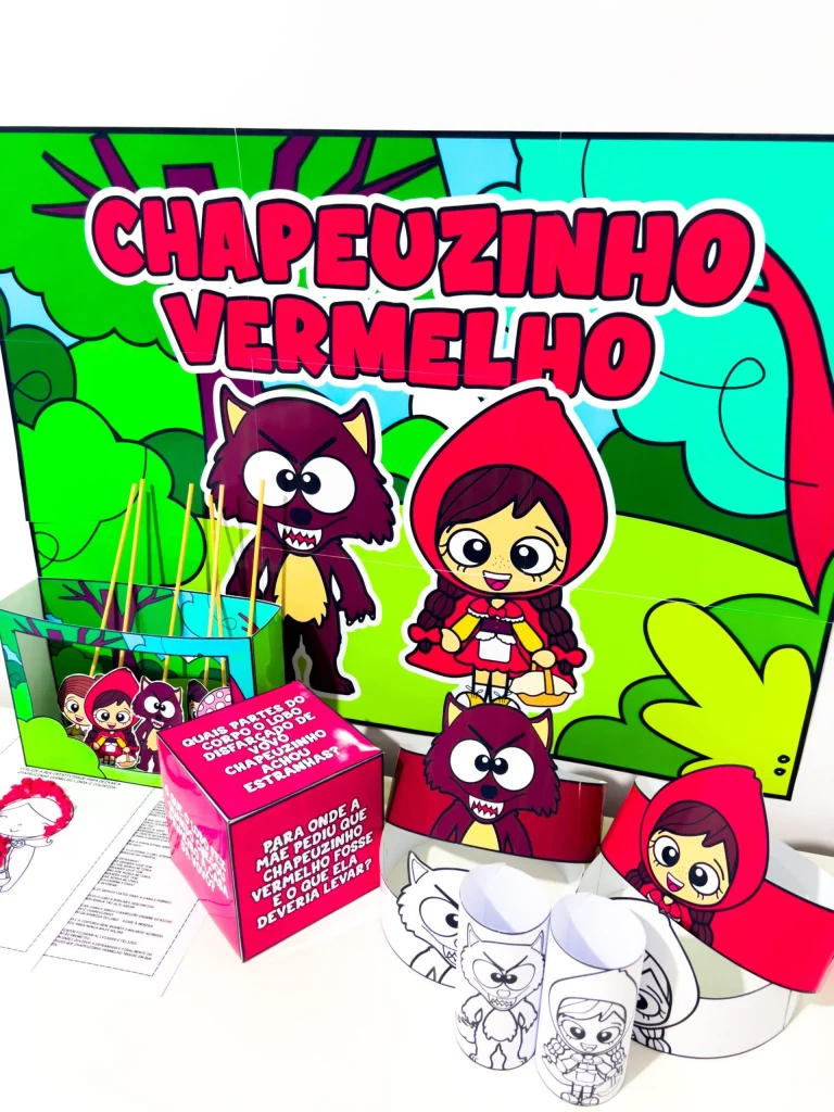 Kit Chapeuzinho Vermelho para Contação — foto 12