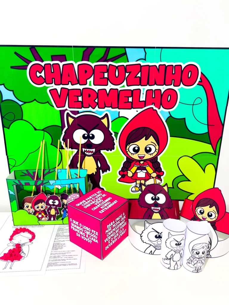 Kit Chapeuzinho Vermelho para Contação — foto 13