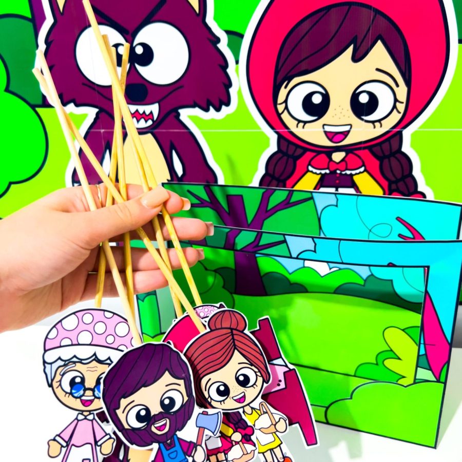 Kit Conto Chapeuzinho Vermelho - Educação Infantil - Pedagogia de Ideias Kit Conto Chapeuzinho Vermelho - Educação Infantil