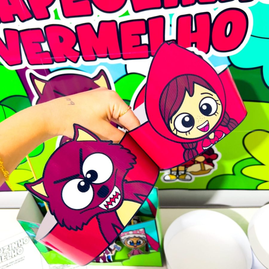 Kit Conto Chapeuzinho Vermelho - Educação Infantil - Pedagogia de Ideias Kit Conto Chapeuzinho Vermelho - Educação Infantil