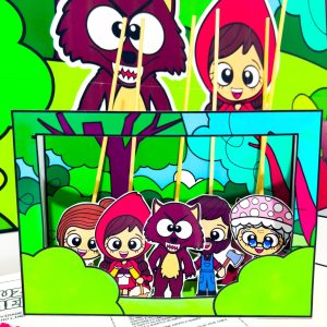 Kit Conto Chapeuzinho Vermelho - Educação Infantil - Pedagogia de Ideias Kit Conto Chapeuzinho Vermelho - Educação Infantil