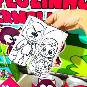 Kit Conto Chapeuzinho Vermelho - Educação Infantil - Pedagogia de Ideias Kit Conto Chapeuzinho Vermelho - Educação Infantil