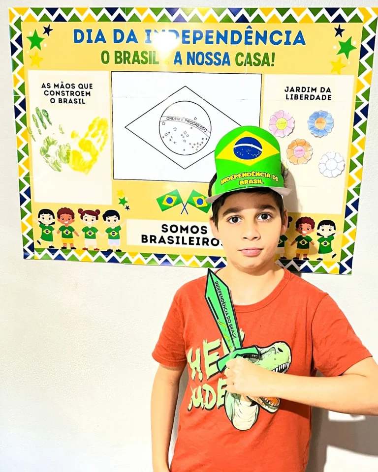 Kit Independência do Brasil com Painel e Lembrancinhas — foto 4