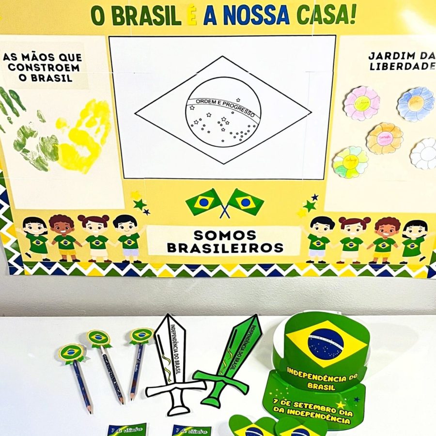 Kit Dia da Independência - Painel Interativo e Lembrancinhas - Independência do Brasil - Pedagogia de Ideias Kit Dia da Independência - Painel Interativo e Lembrancinhas - Independência do Brasil
