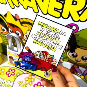 Kit Primavera - Painel e Lembrancinhas - Primavera - Pedagogia de Ideias Kit Primavera - Painel e Lembrancinhas - Primavera