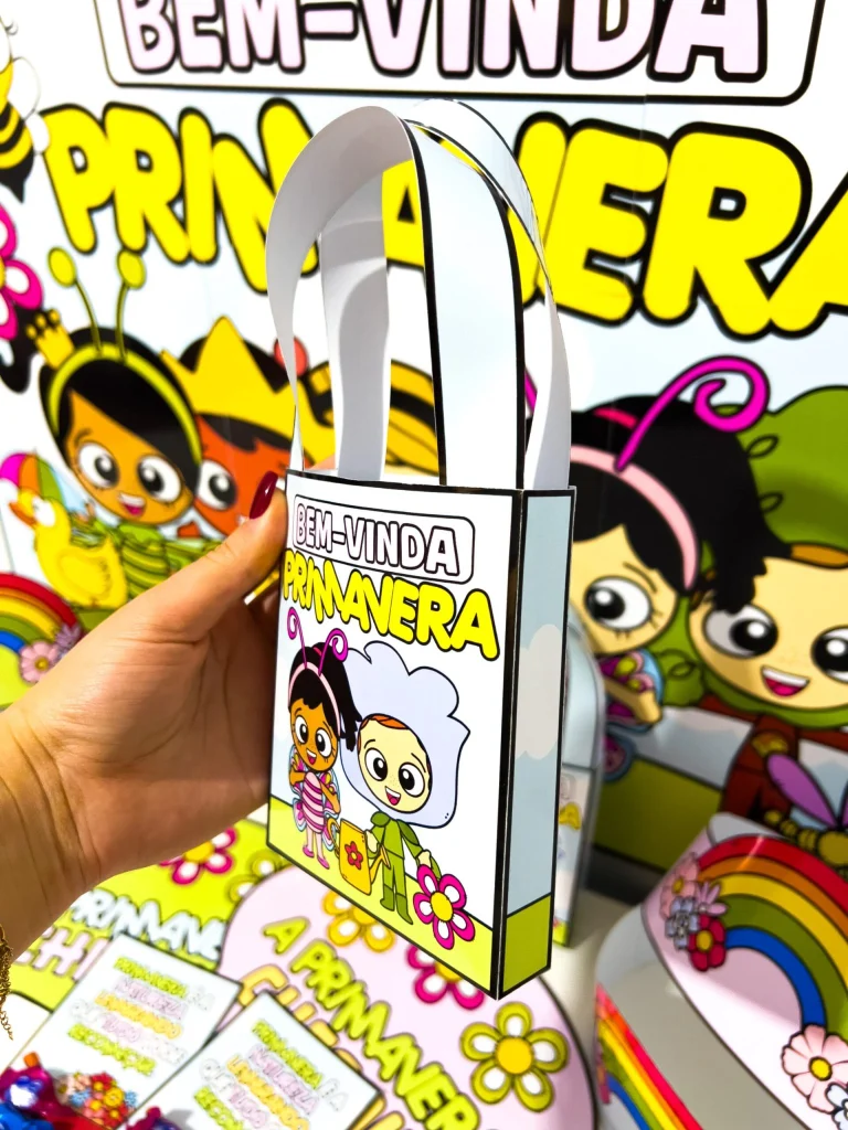 Kit Primavera com Painel e Lembrancinhas — foto 2