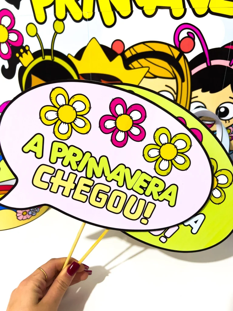 Kit Primavera com Painel e Lembrancinhas — foto 8