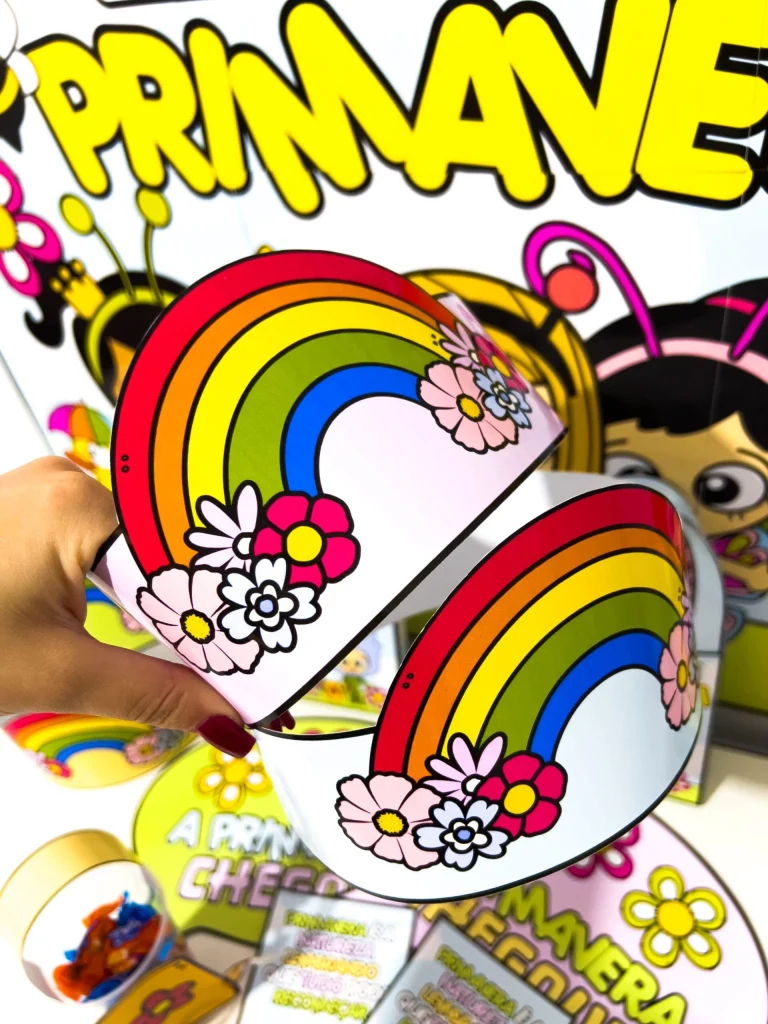 Kit Primavera com Painel e Lembrancinhas — foto 6