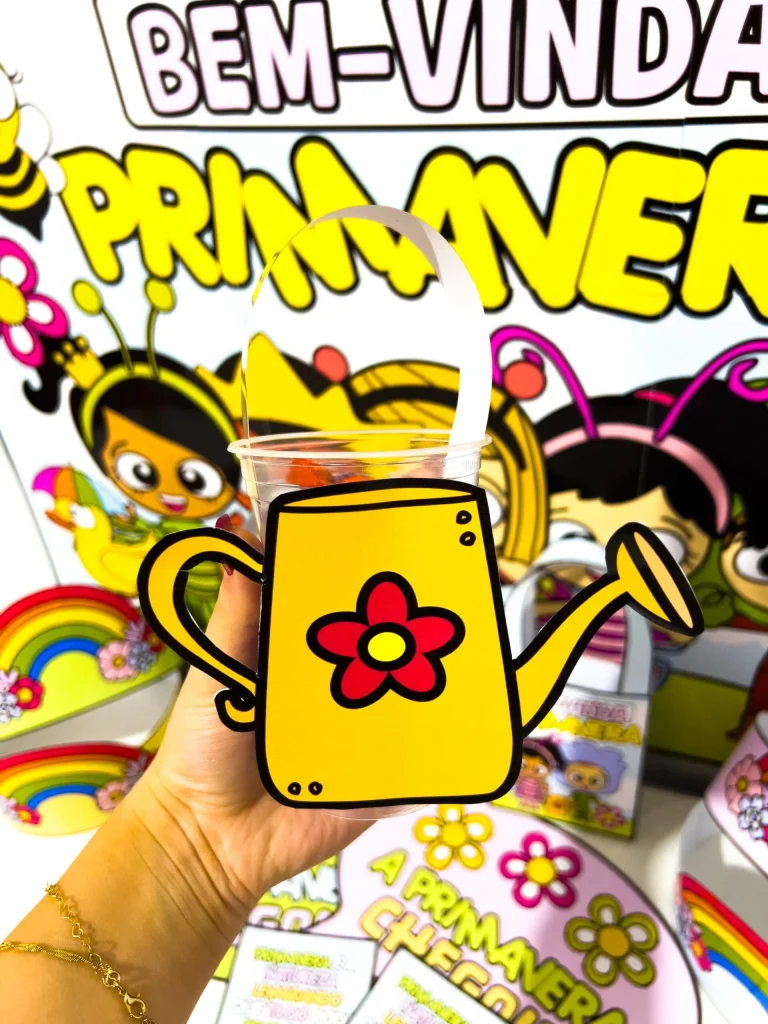 Kit Primavera com Painel e Lembrancinhas — foto 5