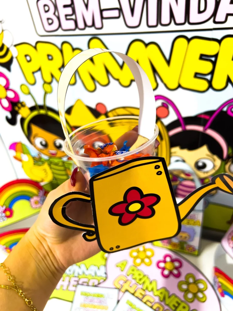 Kit Primavera com Painel e Lembrancinhas — foto 4