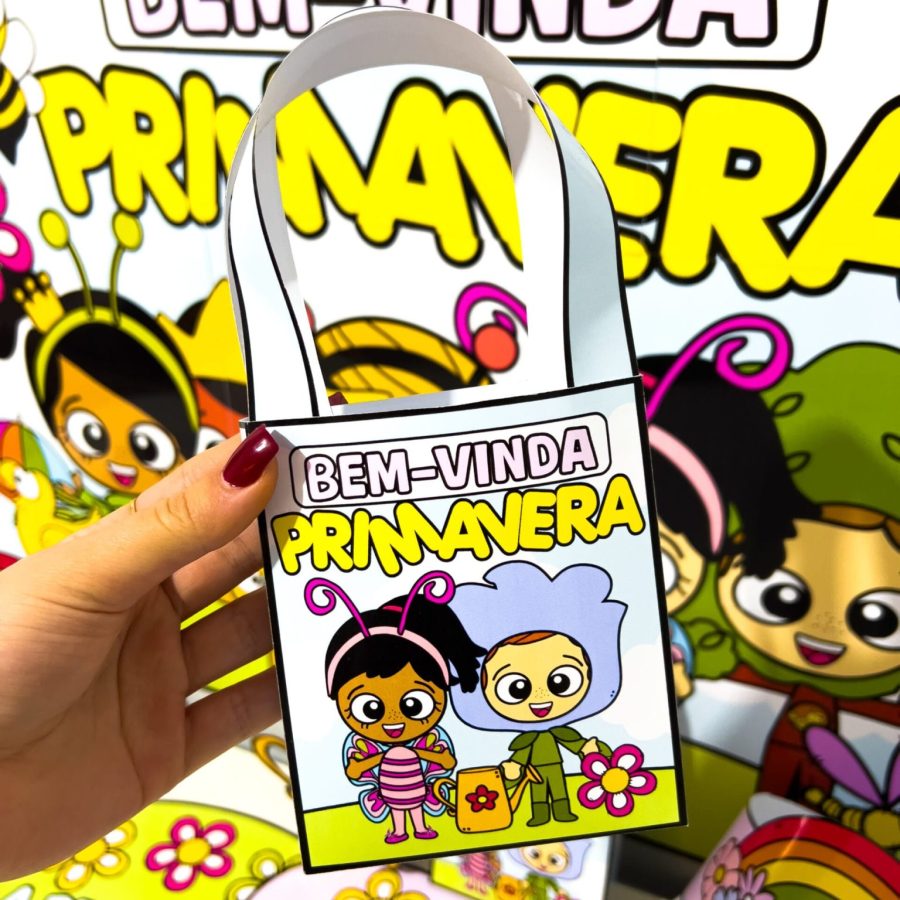 Kit Primavera - Painel e Lembrancinhas - Primavera - Pedagogia de Ideias Kit Primavera - Painel e Lembrancinhas - Primavera