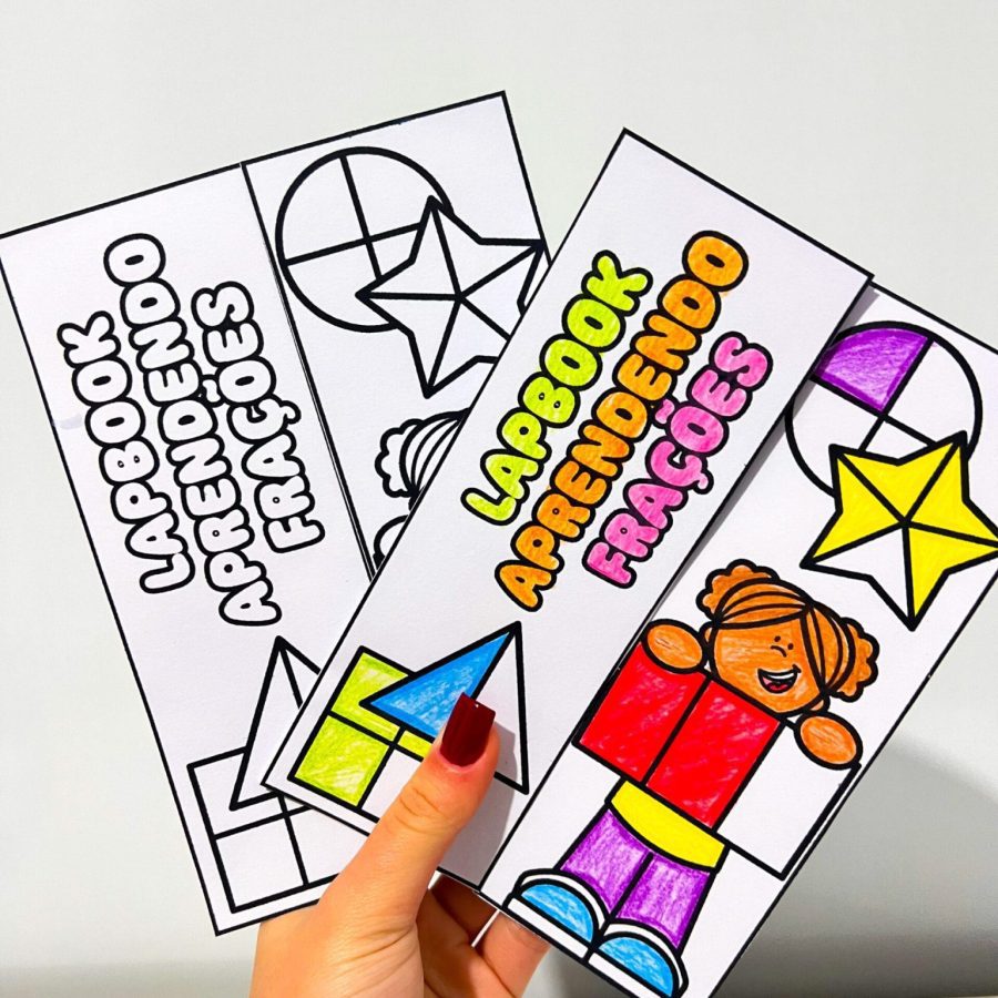 Lapbook Aprendendo Frações Lapbook Aprendendo Frações