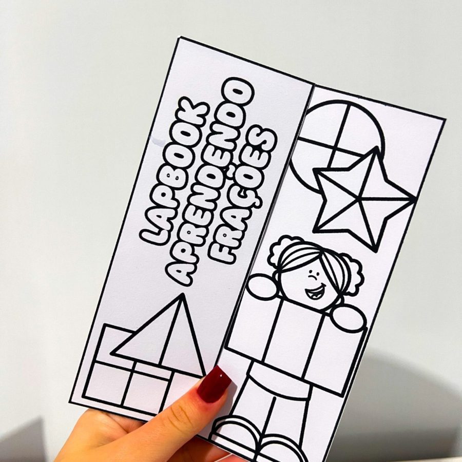 Lapbook Aprendendo Frações Lapbook Aprendendo Frações