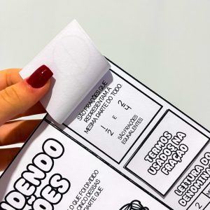 Lapbook Aprendendo Frações Lapbook Aprendendo Frações