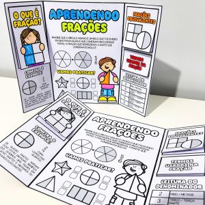 Lapbook Aprendendo Frações