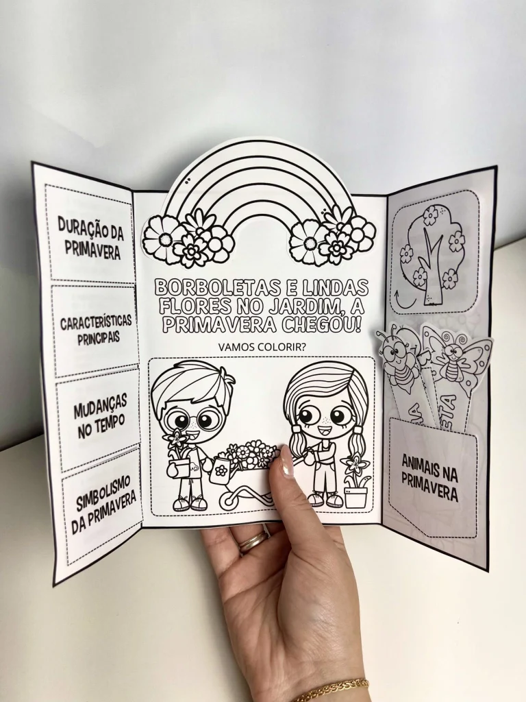 Lapbook da Primavera em Três Páginas — foto 10