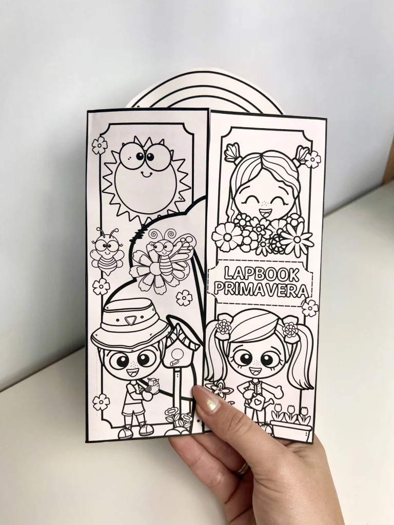 Lapbook da Primavera em Três Páginas — foto 3