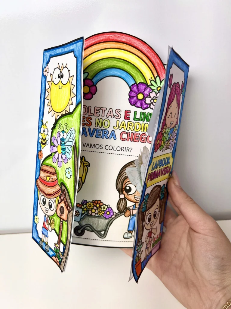 Lapbook da Primavera em Três Páginas — foto 6