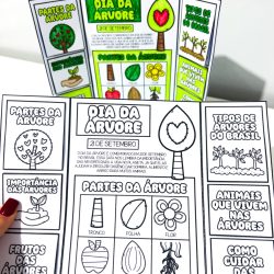 Lapbook Dia da Árvore - Dia da Árvore