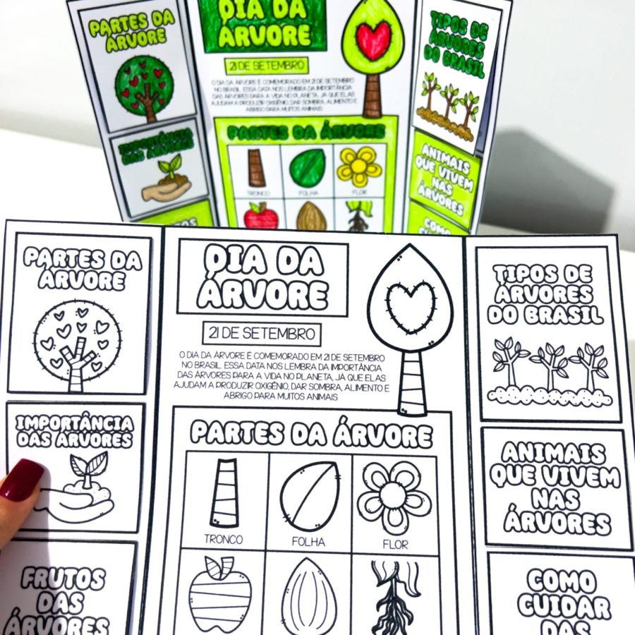 Lapbook Dia da Árvore - Dia da Árvore - Pedagogia de Ideias Lapbook Dia da Árvore - Dia da Árvore