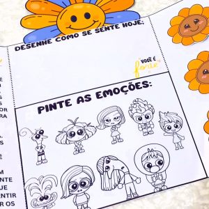 Lapbook Setembro Amarelo - Emoções - Setembro Amarelo - Pedagogia de Ideias Lapbook Setembro Amarelo - Emoções - Setembro Amarelo