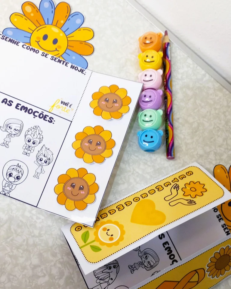 Lapbook Setembro Amarelo Emoções — foto 6