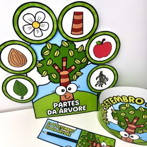 Luva + Lembrancinhas Dia da Árvore - Dia da Árvore