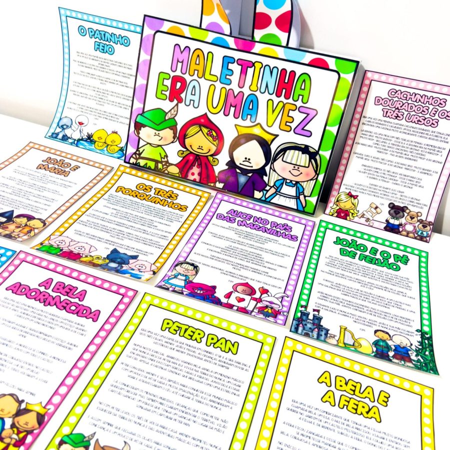 Maletinha Era uma Vez - Educação Infantil - Pedagogia de Ideias Maletinha Era uma Vez - Educação Infantil