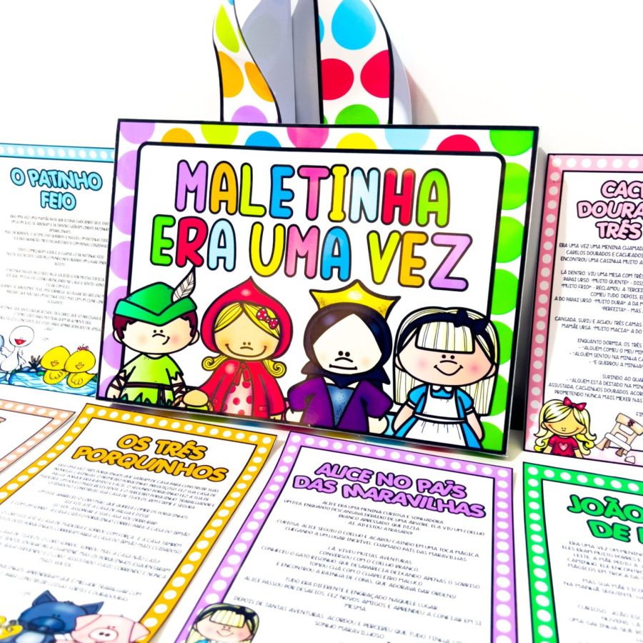 Maletinha Era uma Vez - Educação Infantil - Pedagogia de Ideias Maletinha Era uma Vez - Educação Infantil