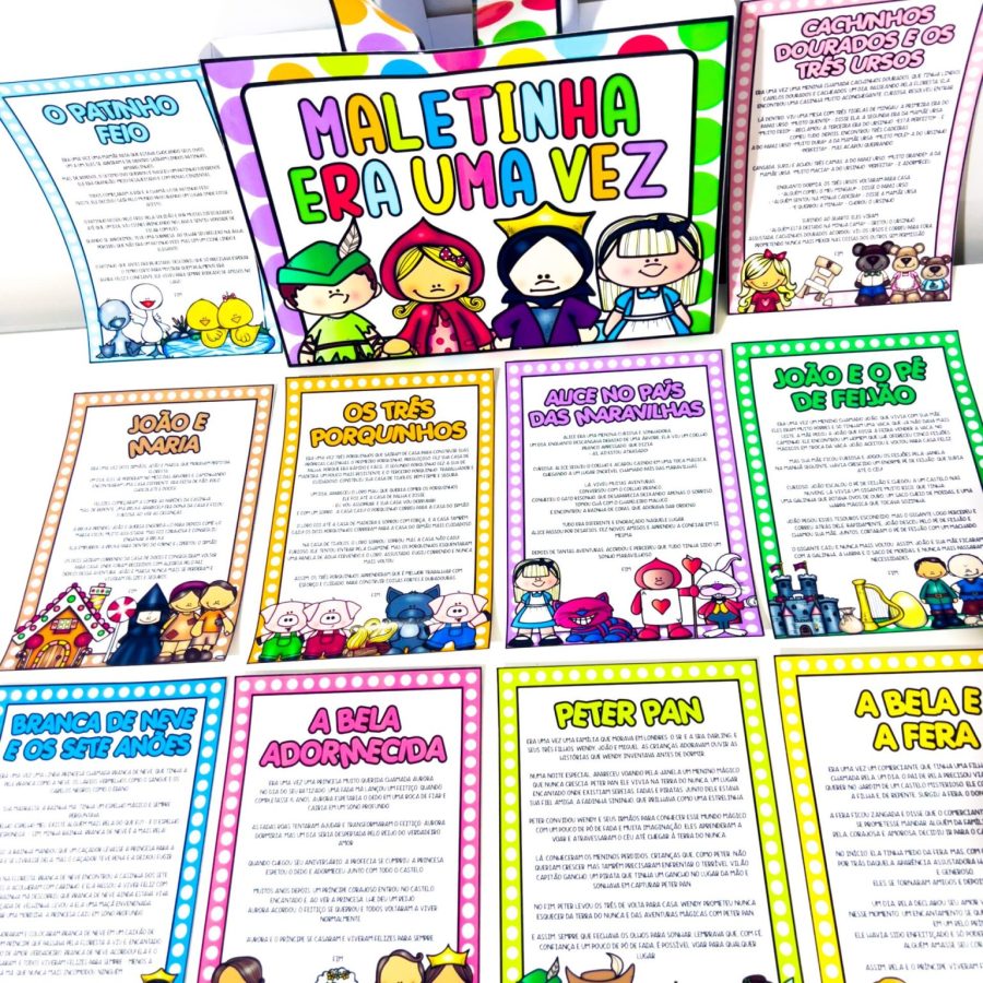 Maletinha Era uma Vez - Educação Infantil - Pedagogia de Ideias Maletinha Era uma Vez - Educação Infantil