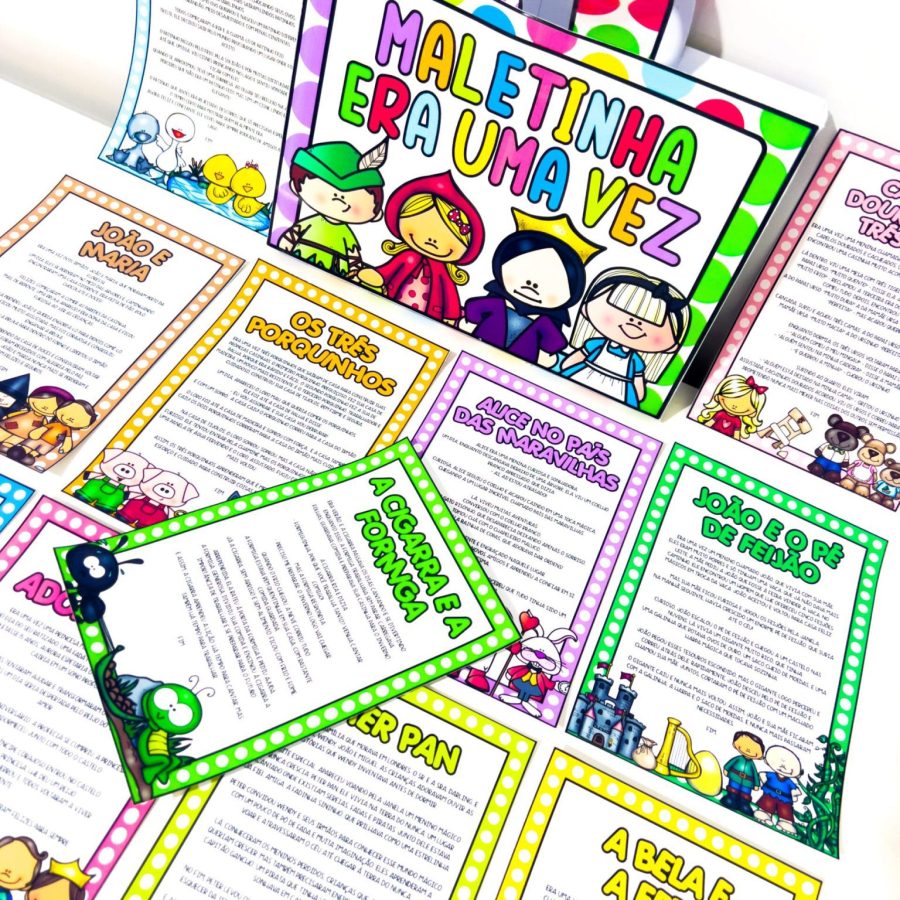 Maletinha Era uma Vez - Educação Infantil - Pedagogia de Ideias Maletinha Era uma Vez - Educação Infantil