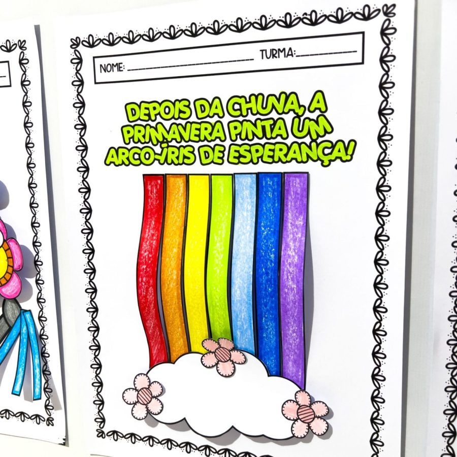 Painel Atividades de Primavera - Primavera - Pedagogia de Ideias Painel Atividades de Primavera - Primavera