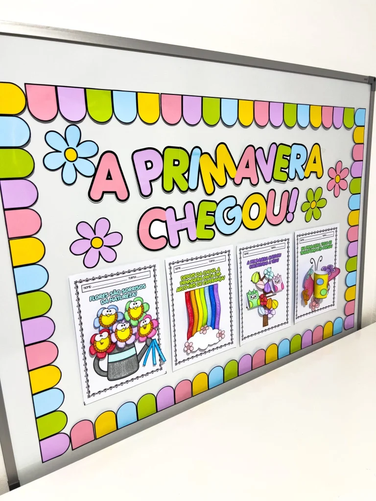 Painel Primavera com Quatro Atividades — foto 7