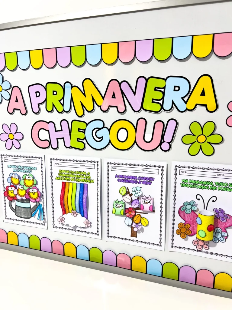 Painel Primavera com Quatro Atividades — foto 8