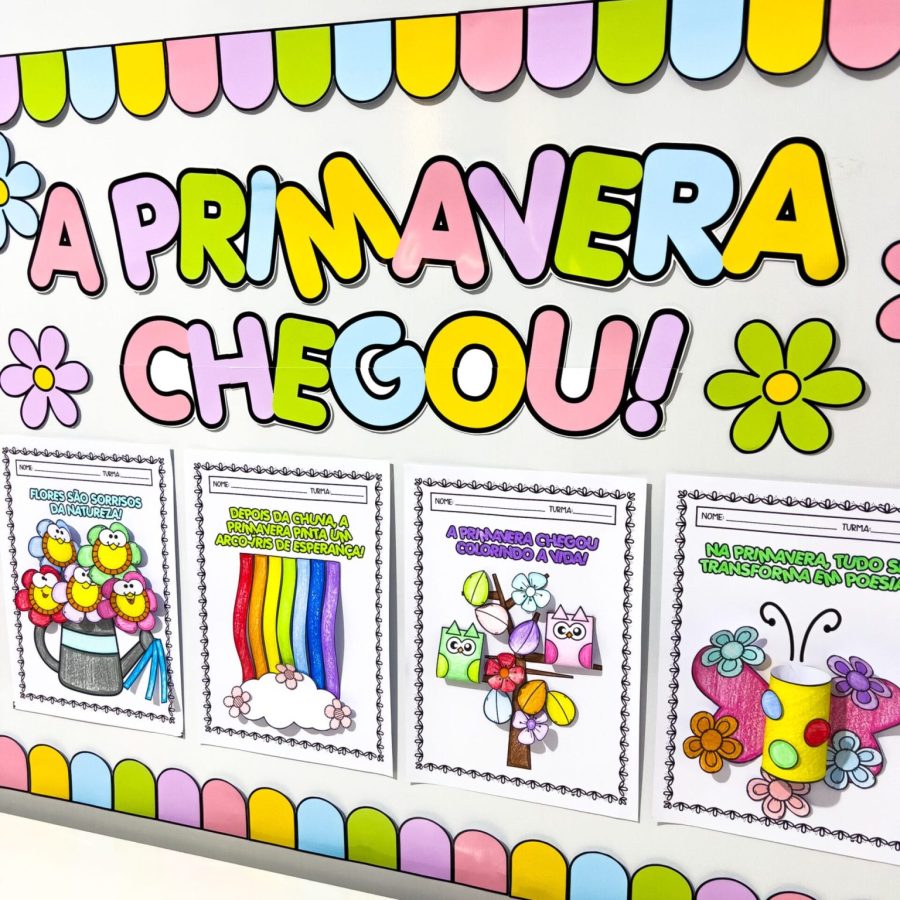 Painel Atividades de Primavera - Primavera - Pedagogia de Ideias Painel Atividades de Primavera - Primavera