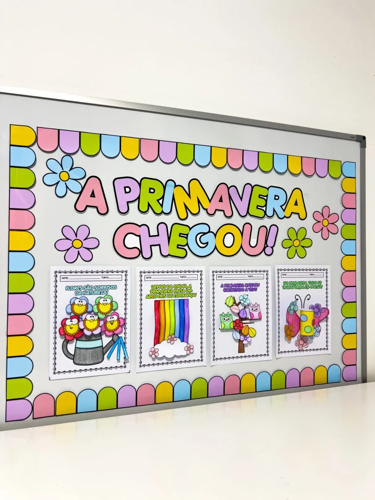 Painel Primavera com Quatro Atividades — foto 9