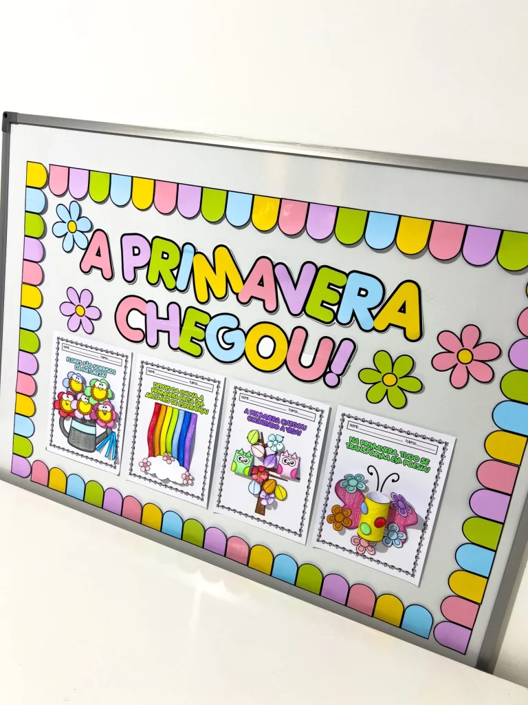 Painel Primavera com Quatro Atividades — foto 10