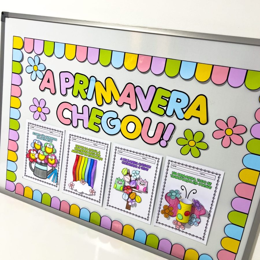 Painel Atividades de Primavera - Primavera - Pedagogia de Ideias Painel Atividades de Primavera - Primavera