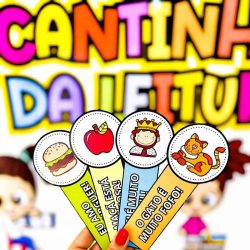 Painel Cantinho da Leitura - Apoio Visual