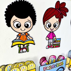 Painel Cantinho da Leitura - Apoio Visual - Pedagogia de Ideias Painel Cantinho da Leitura - Apoio Visual