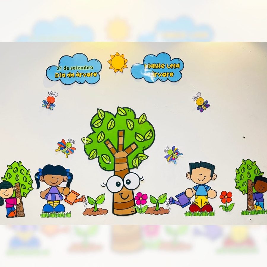 Painel Dia da Árvore - Dia da Árvore