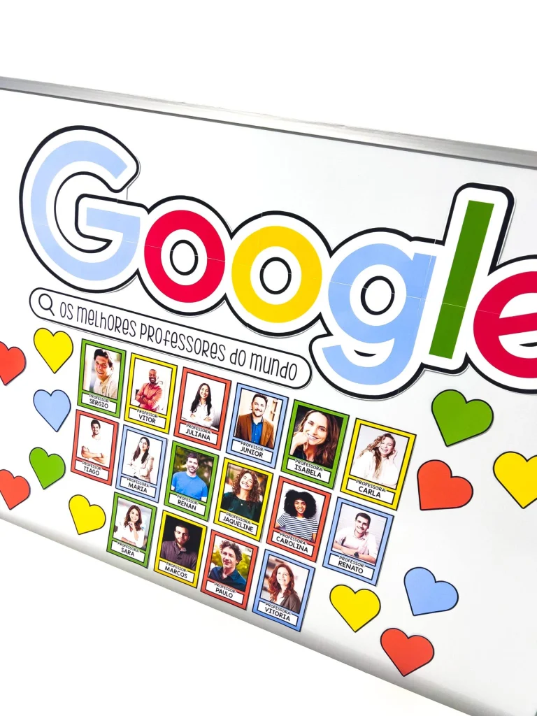 Painel Google Dia dos Professores Editável — foto 6